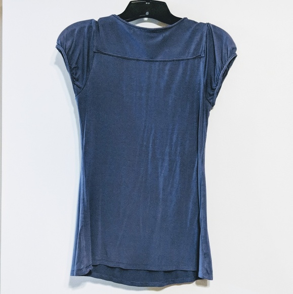 Ruch-detail Short-sleeve Top - Picture 2 of 3